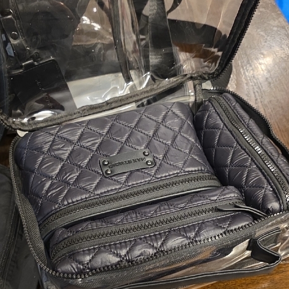 Max Studio Black Transparent Duffel Bag - Picture 7 of 12